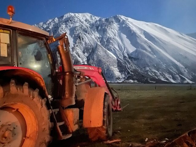 Trecker Berge Neuseeland